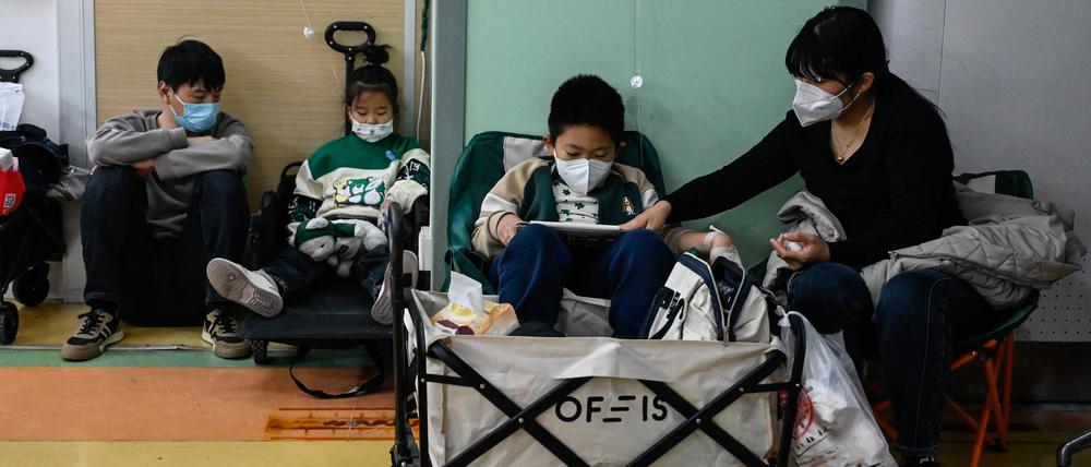 In China häufen sich „nicht diagnostizierte Lungenentzündungen“ bei Kindern