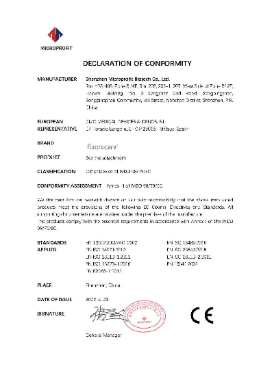 Konformitätserklärung - fluorecare