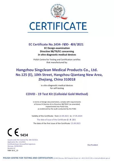 CE Zertifikat - Singclean - Nasal