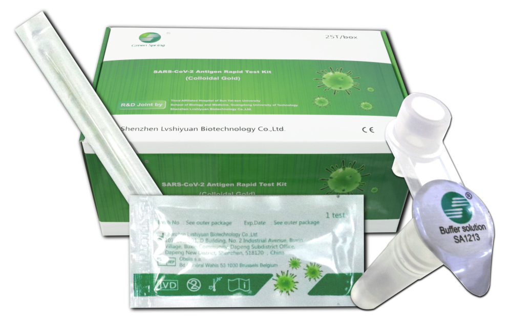 ANTIGEN-SCHNELLTESTS - GREEN SPRING Schnelltest ab 0,15