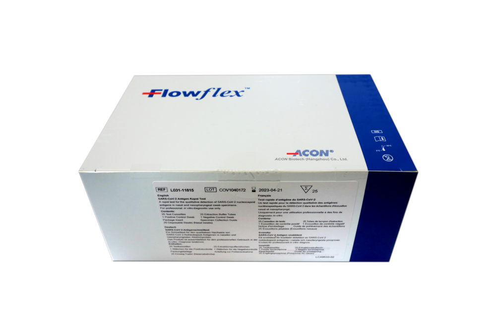 Antigen Kit FlowFlex Antigen Test und Schnelltest Prefilled To Go
