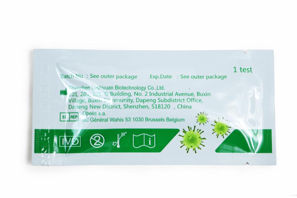 Green Spring rapidtest pack back