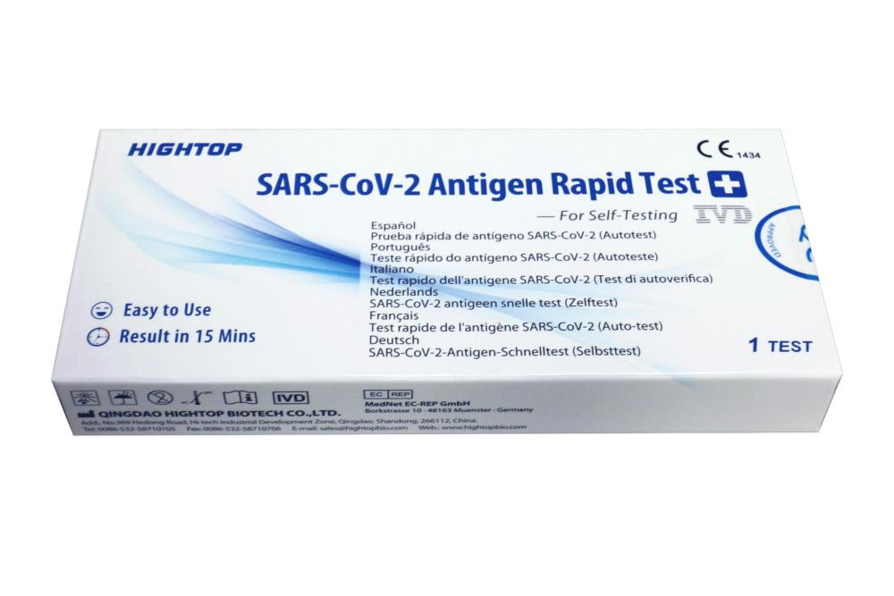 1er HIGHTOP Antigen-Schnelltest Box