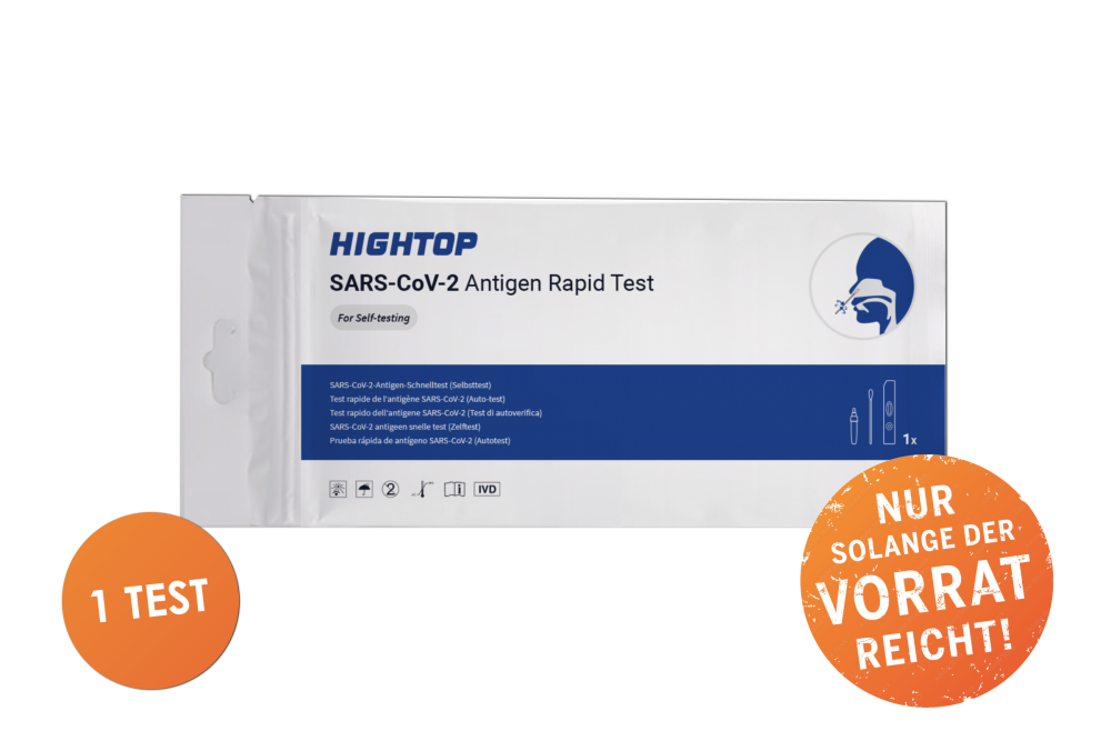 1er HIGHTOP Corona Test ✓ Antigen Test
