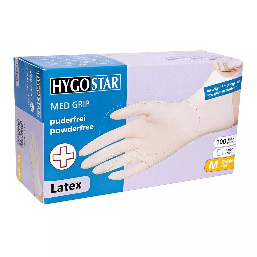 Hygostar Med Grip Latex Glove