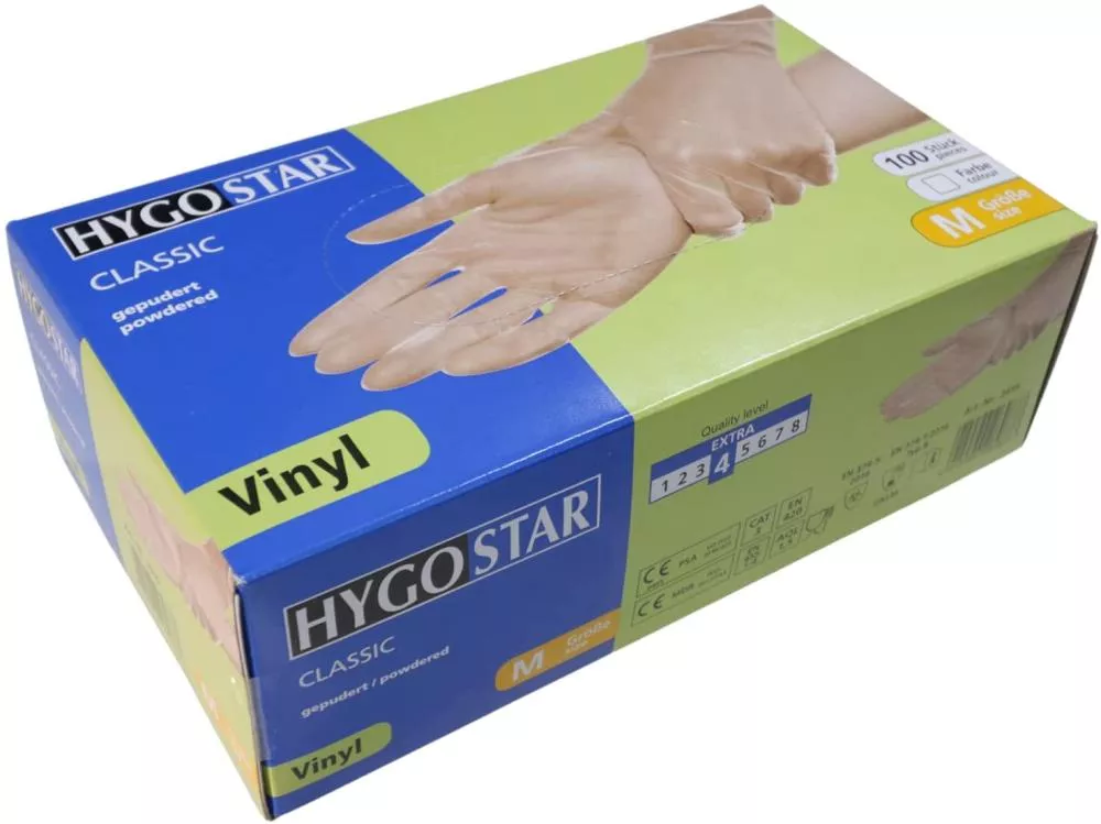Hygostar Classic Vinyl Glove