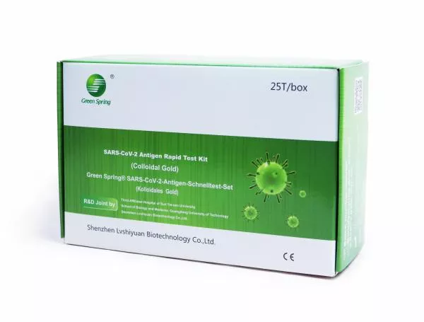 Green Spring Antigen Schnelltest Box