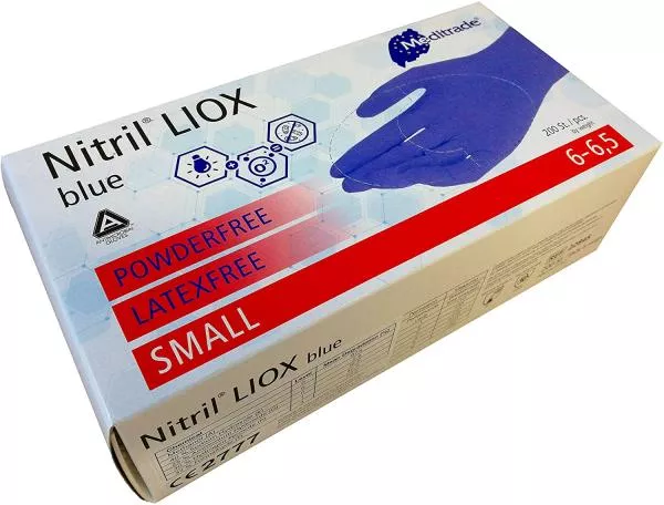 Meditrade Nitril Hygiene gloves LIOX S