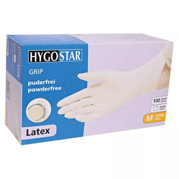 Hygostar Grip Latex Glove